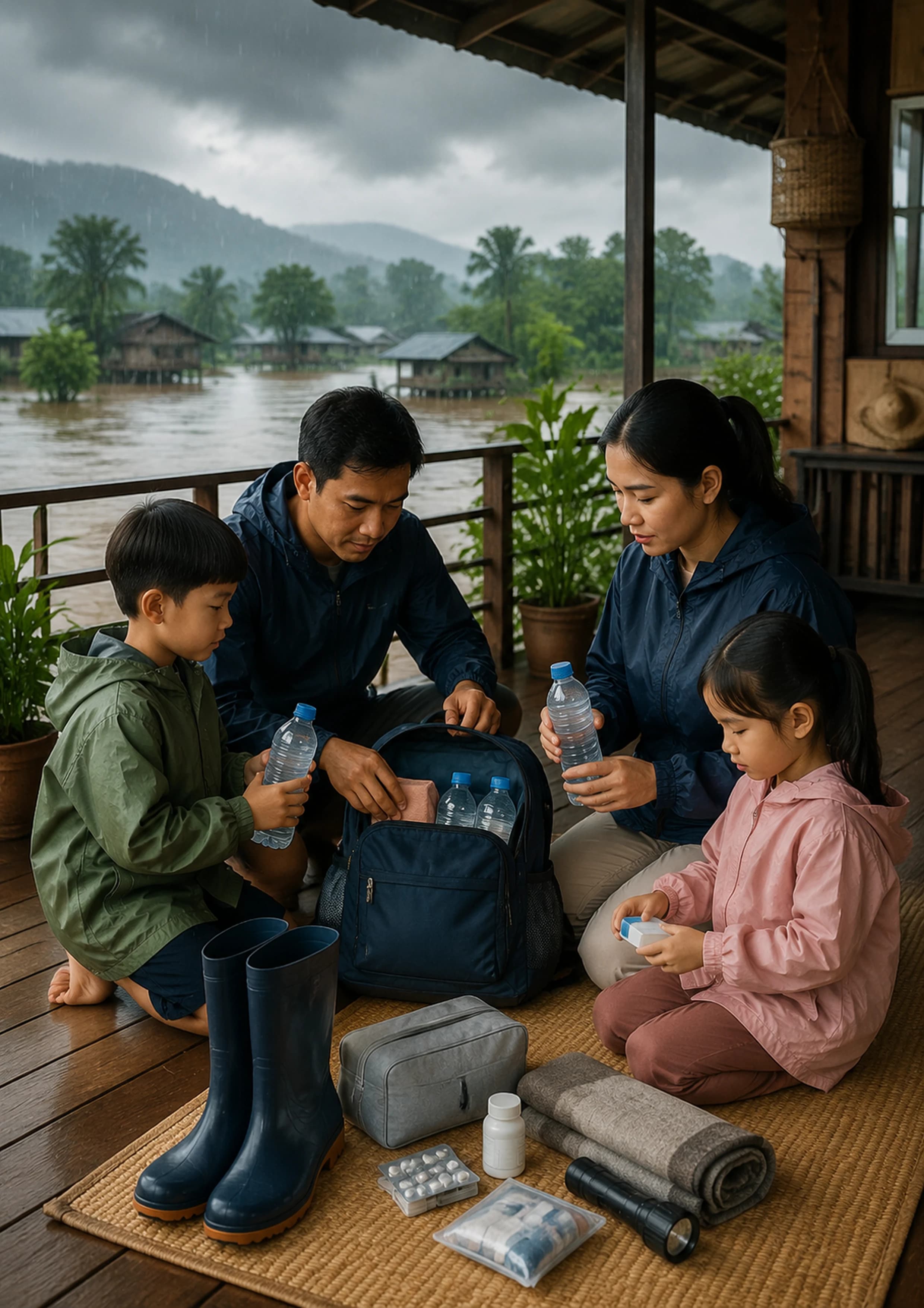เตรียมบ้าน เตรียมสุขภาพ รับมือฝนหนักและน้ำท่วมอย่างปลอดภัย